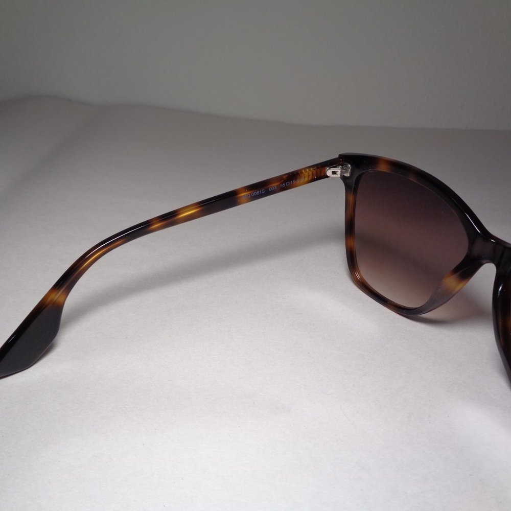 McQ by Alexander McQueen MQ0061S Brown New Women's Sunglasses - Picture 10 of 16